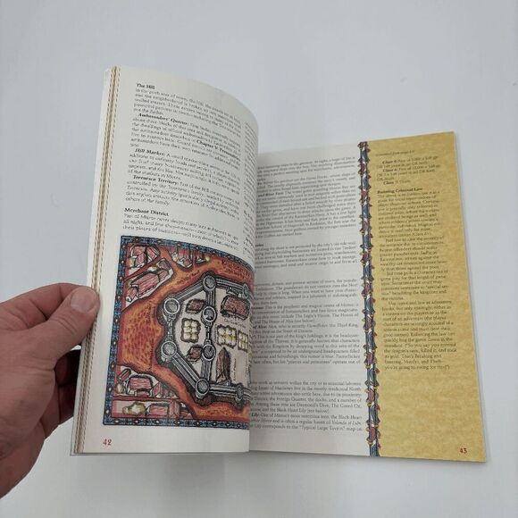 AD&D Karameikos Kingdom of Adventure Explorers Guide Book Only VG+ - Picture 4 of 10